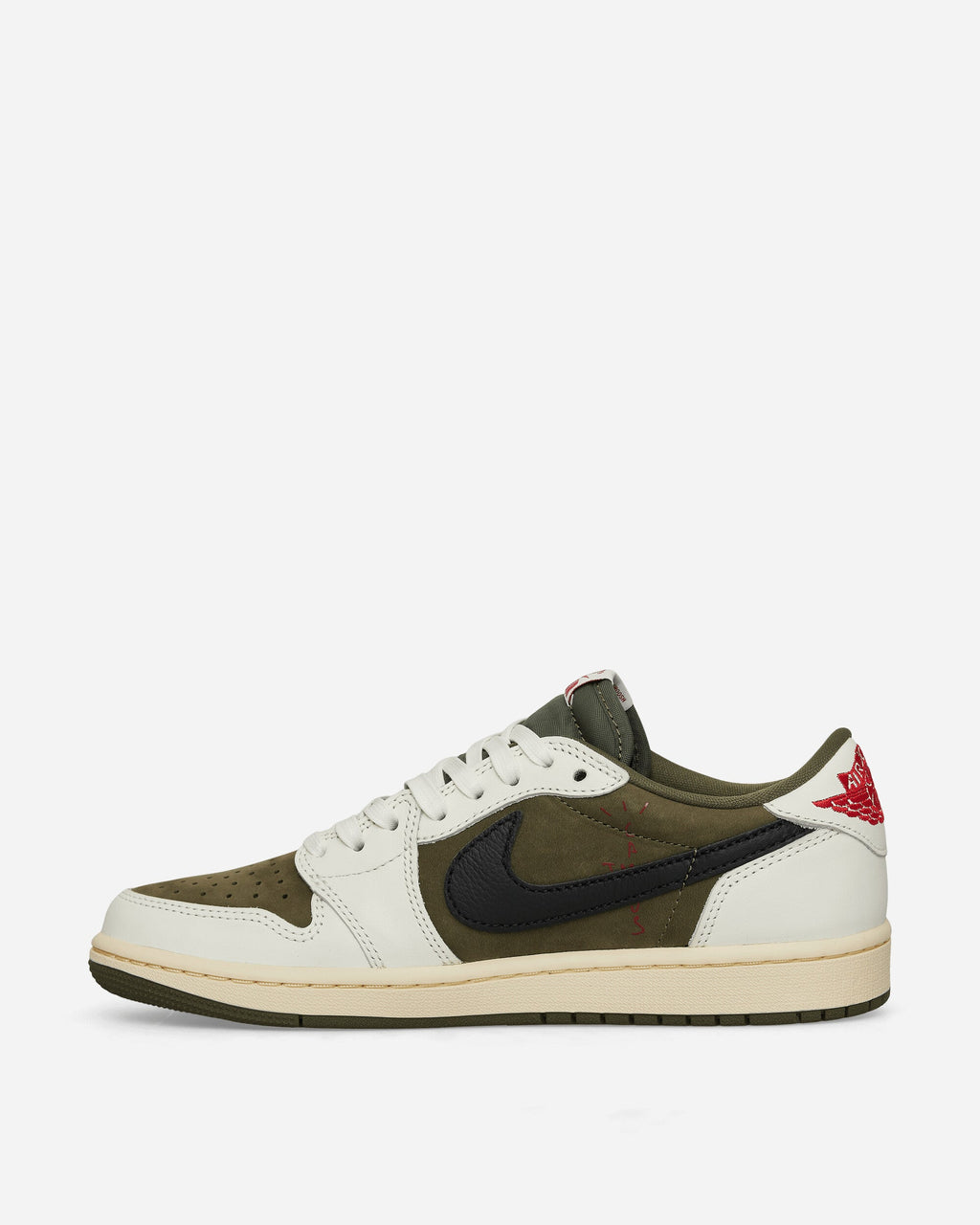 Travis Scott Air Jordan 1 Low Sneakers Medium Olive