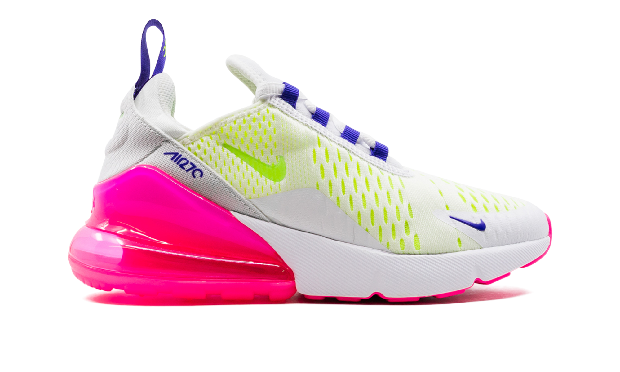 AIR MAX 270 MNS WMNS "White / Pink Blast / Volt" DH0252 100
